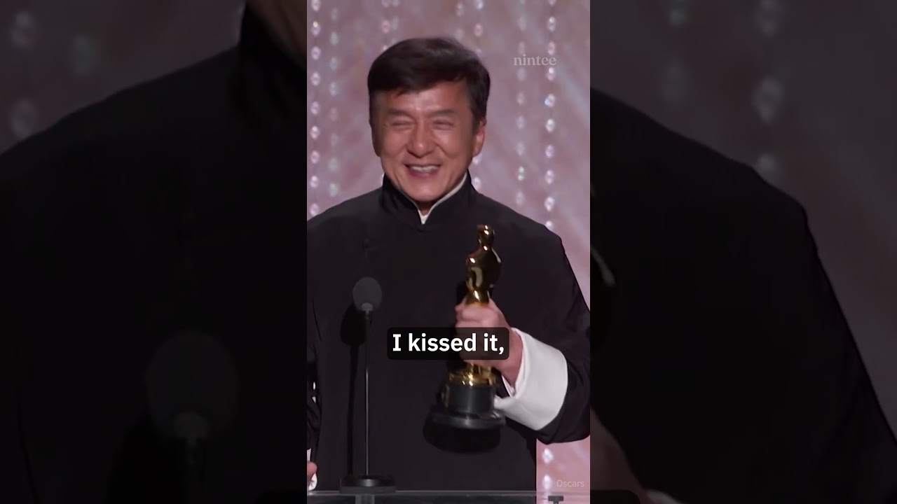 Jackie Chan waited for this moment all his life 🥹