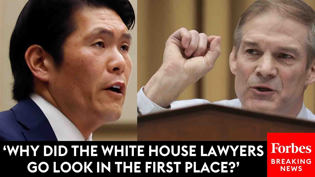 Jim Jordan Grills Robert Hur About What Prompted WH Lawyers To Look For Biden Classified Documents