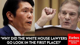 Jim Jordan Grills Robert Hur About What Prompted WH Lawyers To Look For Biden Classified Documents
