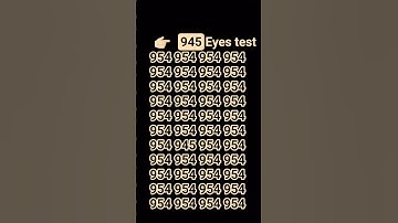 check your eyes and find the number 945 #geniusmindset #puzzle #puzzlefeed #logicpuzzle #braingames