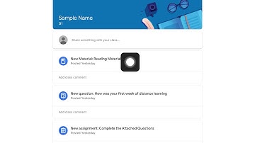 Google Classroom Assignment with Attachments
