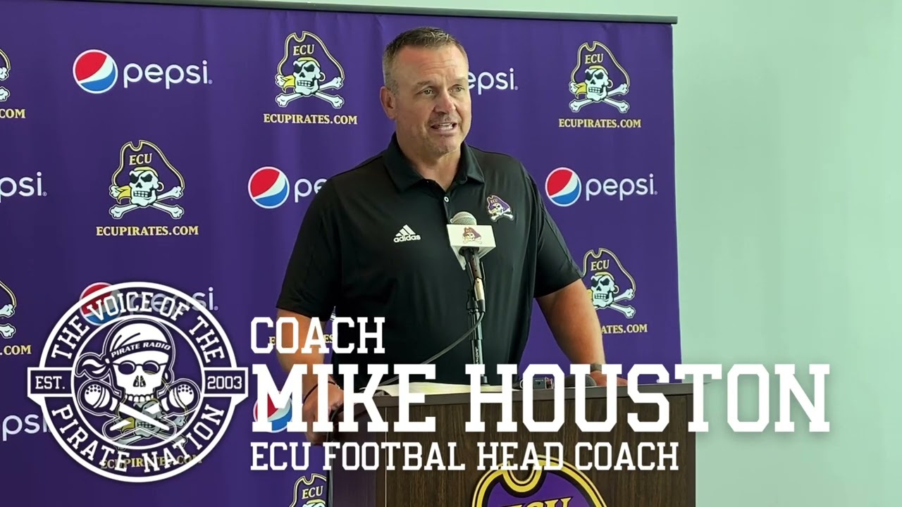 WATCH ECU Football Head Coach Mike Houston Game Week Press Conference watch-ecu-football-head-coach-mike-houston-game-week-press-conference