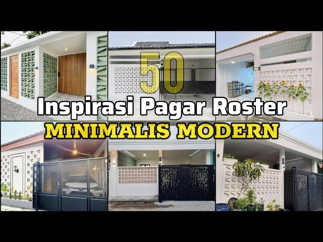 50 DESAIN PAGAR ROSTER MINIMALIS class=