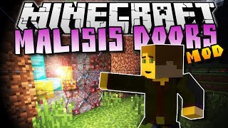 Minecraft: MALISIS DOORS! (INVISIBLE WALLS, MIXING BLOCKS) - Mod Showcase screenshot 4