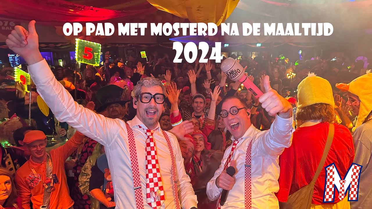Op pad met Mosterd na de Maaltijd - Carnaval 2024 - YouTube
