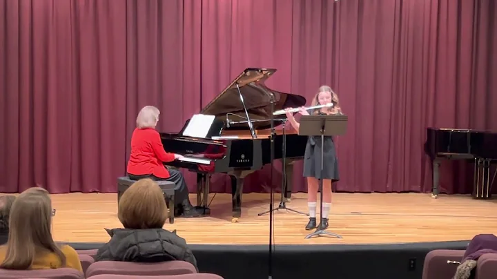 B flute recital Notturno by James C. Lewallen