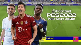 Efootball PES 2022 PPSSPP English Version Winter Transfers 2022 & Kits Camera PS5 Best Graphics HD