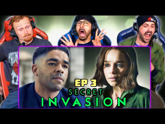 Secret Invasion on X: Watch as the cast reacts to Episode Three of Marvel  Studios' #SecretInvasion, now streaming on @DisneyPlus.   / X