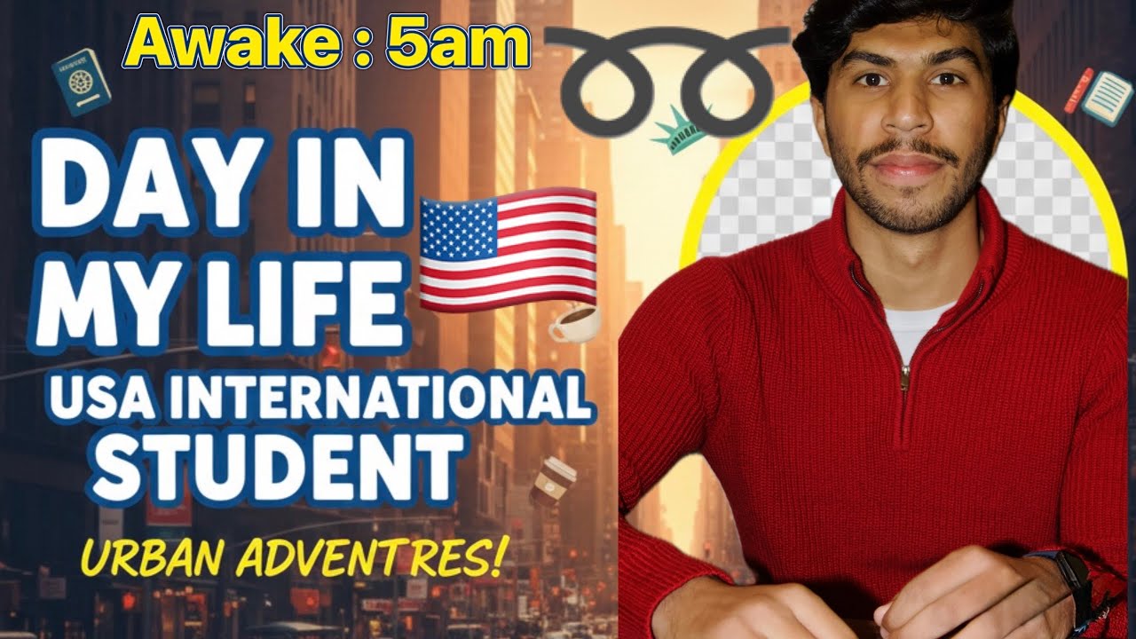 Day in My Life as an International Student in USA | Study, Work ...