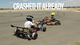 Go Kart Crash! / Predator 212cc Ghost Testing