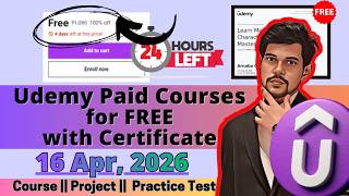 30+ Paid Udemy Courses FREE with Certificate 2026