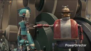 Rodney arrives in Robot City with Try everything
