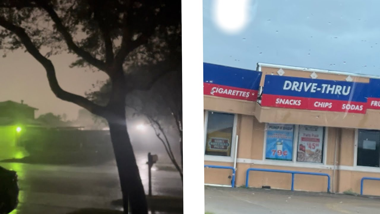 Tropical Storm Harold in Corpus Christi, Texas (08/22/23)