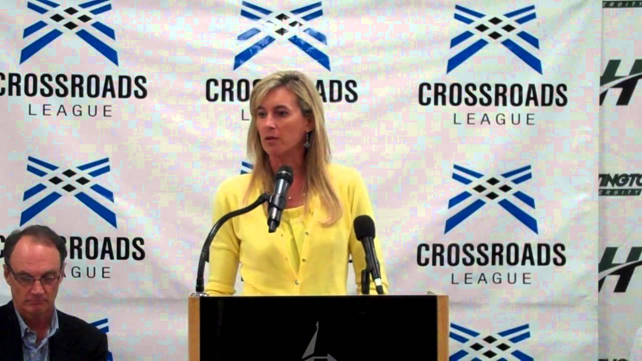 Kelly Packard at 2015 Crossroads League Media Day