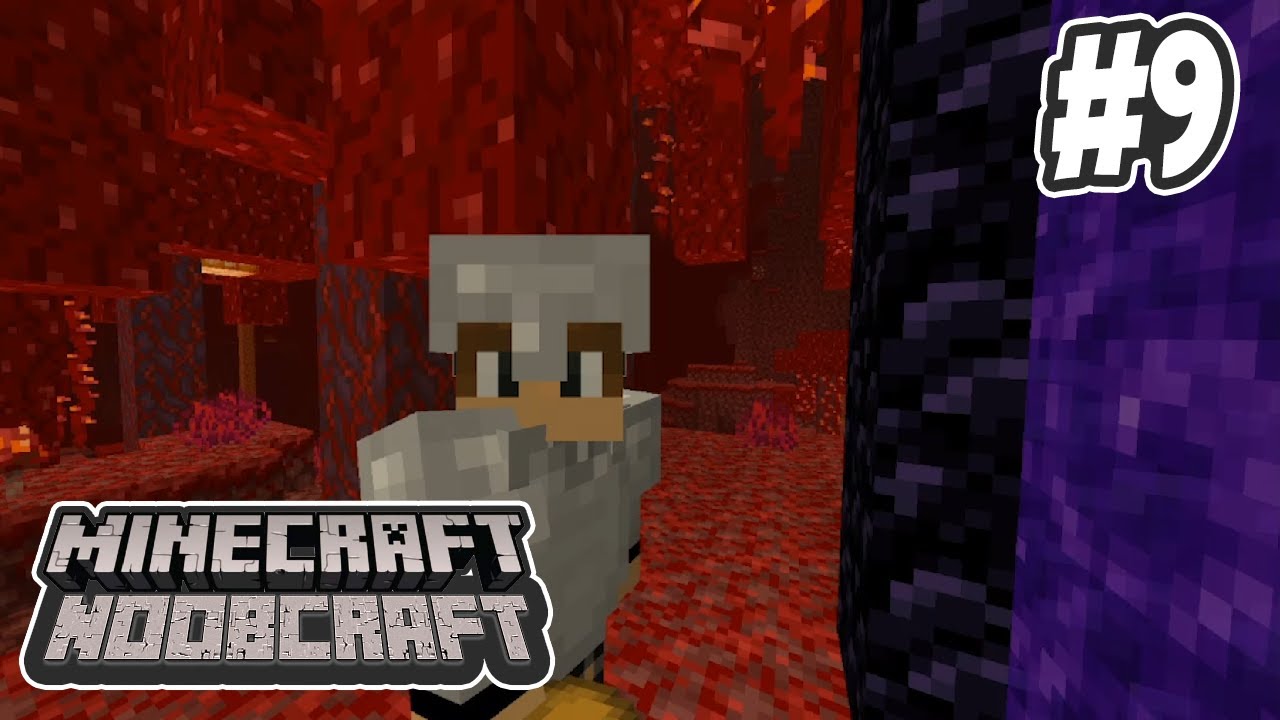 The Gates Are Open! Nether Portal Created. Noobcraft 9 Minecraft ...