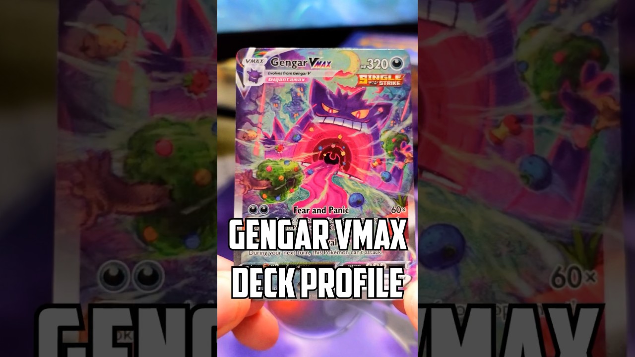 Профиль колоды Gengar VMAX! ККИ Покемон