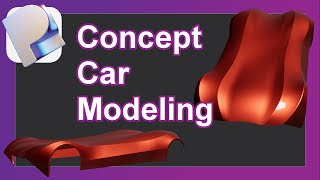 Concept Car Modeling with Plasticity | How to Lay Out Curves and Surfaces for Complex Shapes
