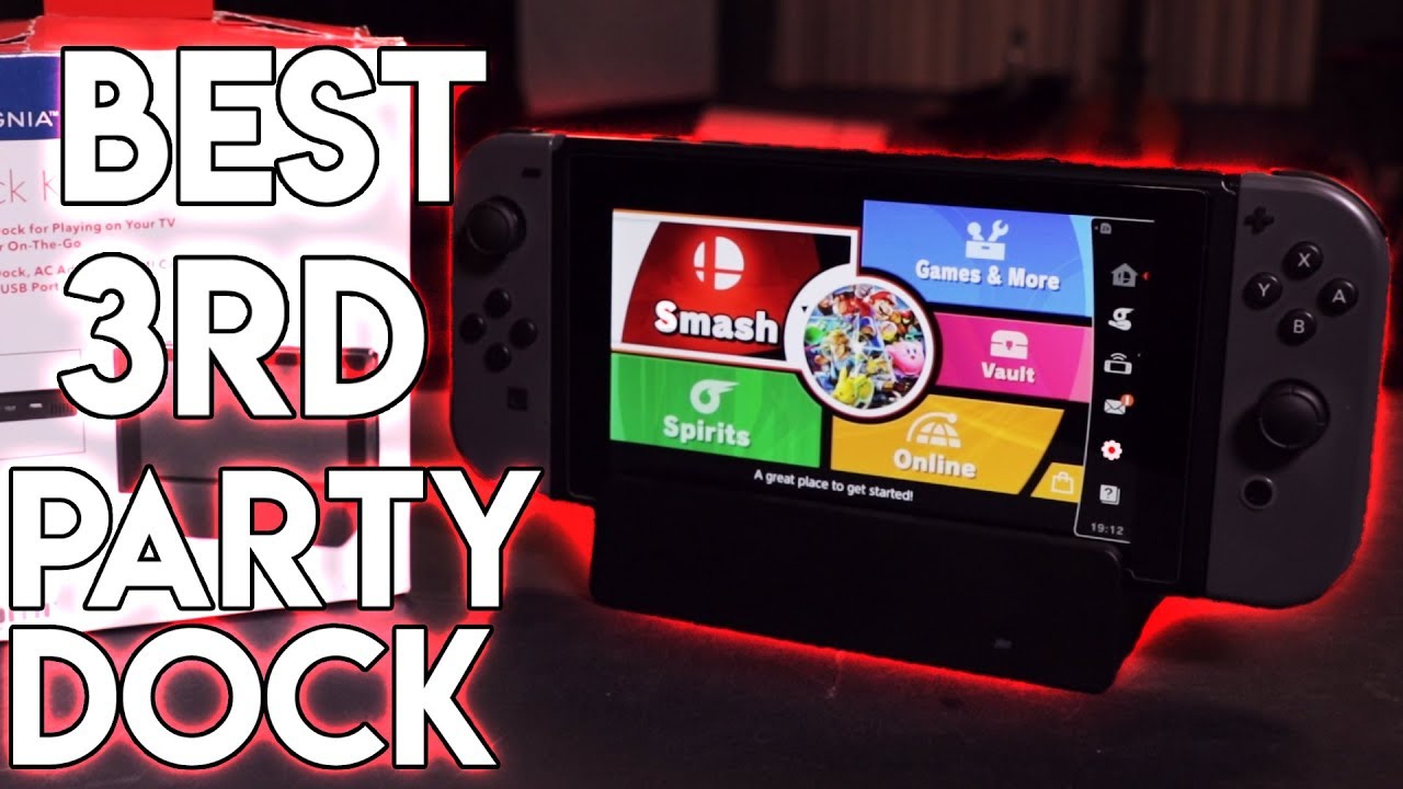 best 3rd party nintendo switch dock
