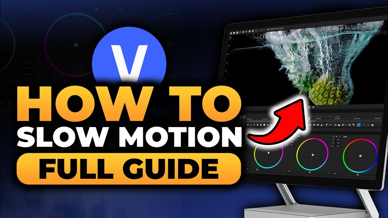 How To Slow Motion in VEGAS Pro (BEST FULL GUIDE) | FAST & EASY | VEGAS Pro Slow Motion Tutorial