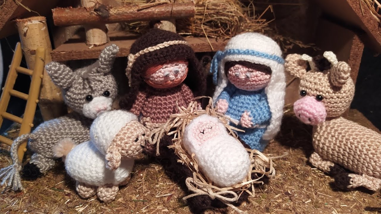 Presepe Amigurumi (Asinello) Parte 4 Natale Uncinetto 🐴 Christmas Nativity Crochet - Pesebre Crochet