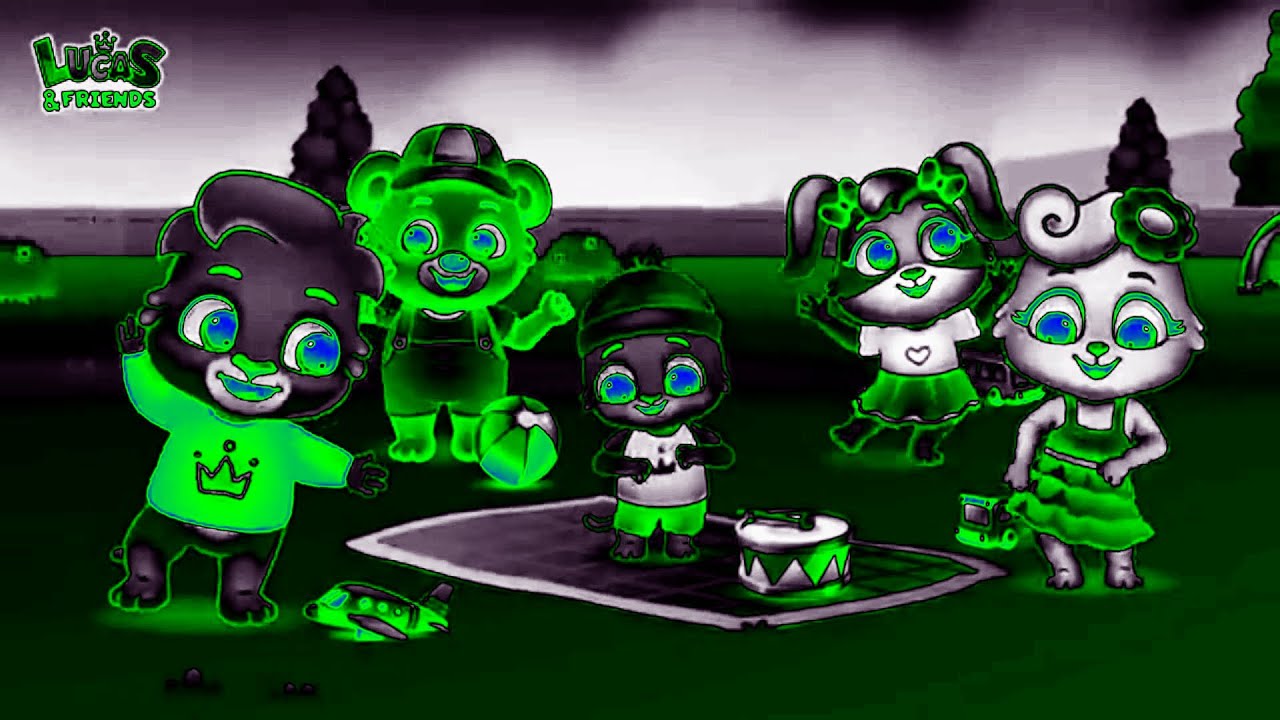 Lucas and Her Friends Dancing in the Park / Sparta Pitch / Sponsored By: Gamavision Csupo Effects..