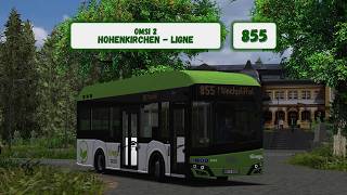 Omsi 2 | Hohenkirchen - Ligne 855 Mönchpfiffel | Solaris Urbino 9 IV Electric