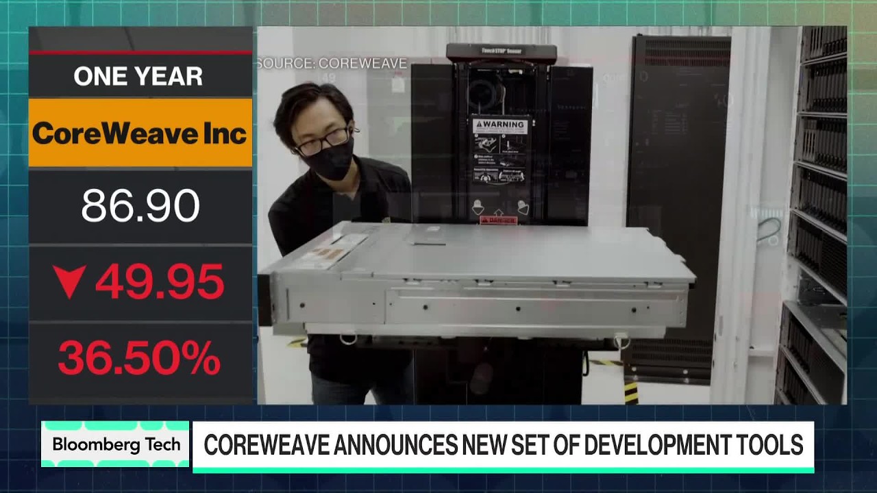 CoreWeave CEO on New AI Products, Computing Demand
