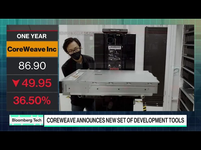 CoreWeave CEO on New AI Products, Computing Demand