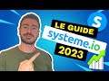 Systeme io  formation tunnel de vente et tuto complet 2024