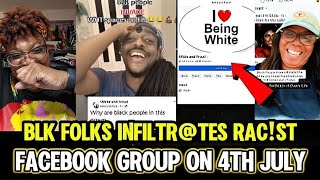 Black Americans "T@KES OVER" Whyte & Proud Rac!st Faceb0ok Group & Its Hilarious😂 