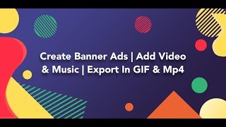 GIF Banner Maker, Video Ad Templates screenshot 4