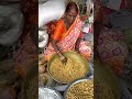 Hardworking aunty selling kachha chiwda bhel  indian street food