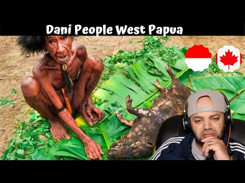 RARE TRIBAL FOOD of West Papua&rsquo;s Dani People!!! (Never Seen on Camera Before!!) - Reaction