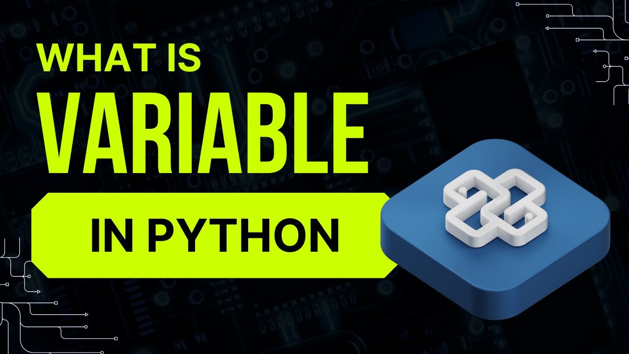 What is variable in Python? - YouTube