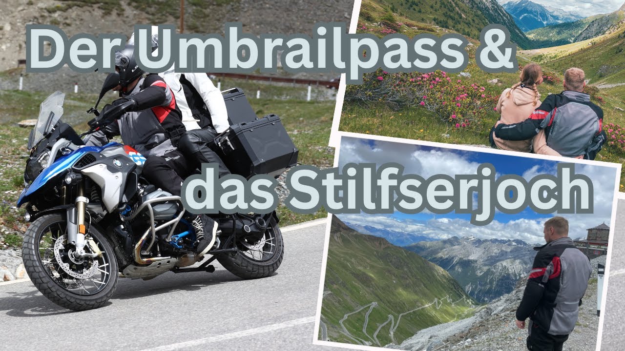 Der Umbrailpass und das Stilfser Joch mit dem Motorrad