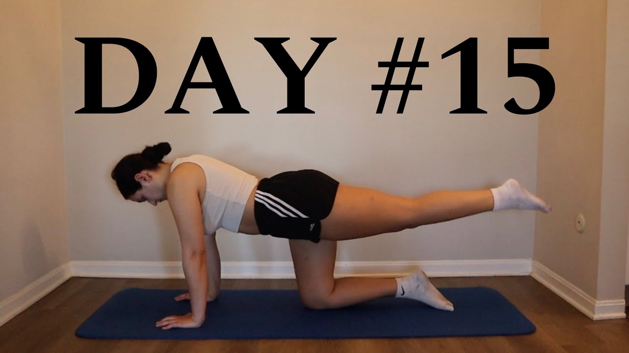 Day #15 Pilates Beginner 30 Day Workout Challenge At Home No Equipment