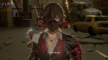 Code Vein - Parking Garage: Louis and Yakumo "Human Blood" Self Important Revenant Cutscene (2019)