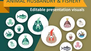 How to Present Animals Husbandry & Fishery in PowerPoint