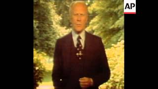 SYND 6 9 76 PRESIDENT FORD'S LABOUR DAY SPEECH
