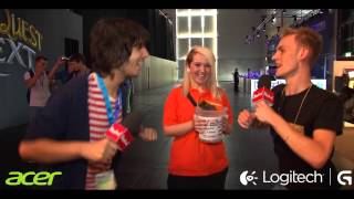 Gamescom 2013 - Miley Cyrus Twerk