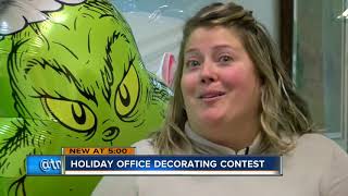 Oak Creek office hosts holiday decorating contest