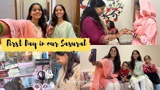 Teaser of our First Day in our Sasural❤️| Full vlog on TTS 2.0 channel| Link in Description!