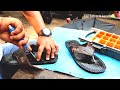 How to make good sandals from used materials