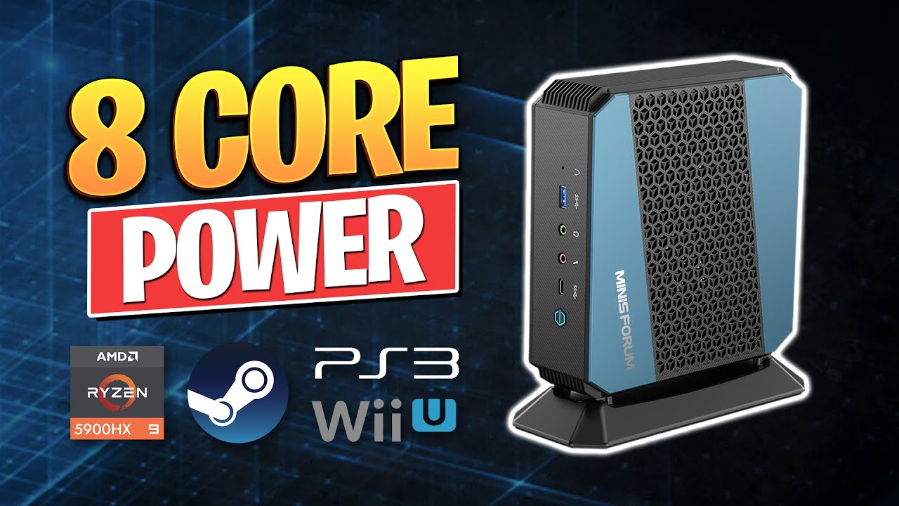 Minisforum HX90G Mini Gaming PC Review: A Tiny All-AMD Titan