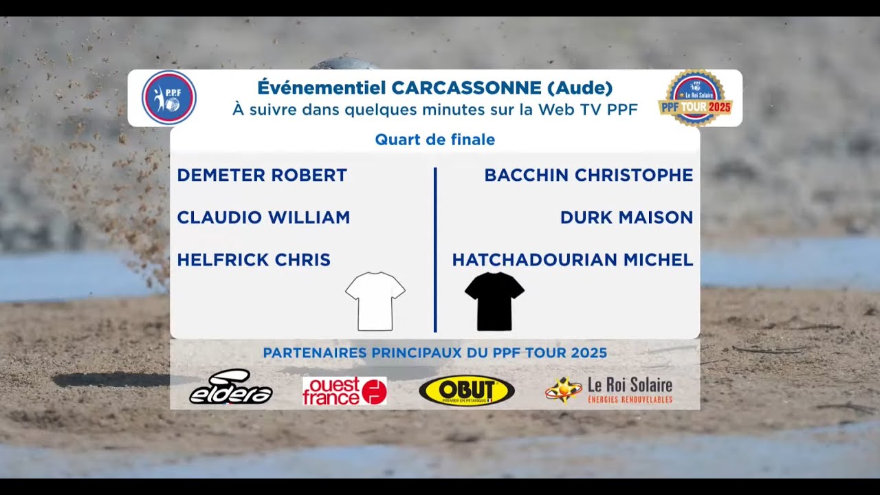 Miniature : PPF TOUR 2025 - National TOP 1000 Ile-Rousse - 32ème de finale - BEKE / LAUR.