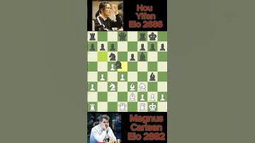Magnus Carlsen vs Hou Yifan #chess 995