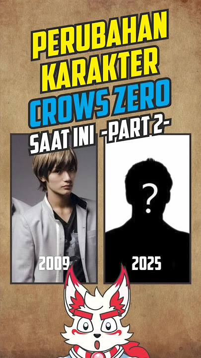 PEMERAN CROWS ZERO DI TAHUN 2025 - PART 2 #crowszero #takiyagenji #serizawa