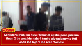 MP husu Tribunál aplika prizaun tinan 2 ba arguidu nain 4 tanba alegadamente foti osan iha loja 1