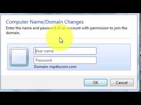 how to join computer pc  in domain in hindi
