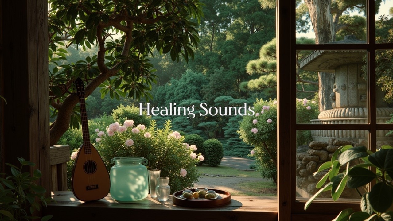 Tranquil Zen - Traditional Erhu Melodies and Bamboo Flute for Deep Relaxation